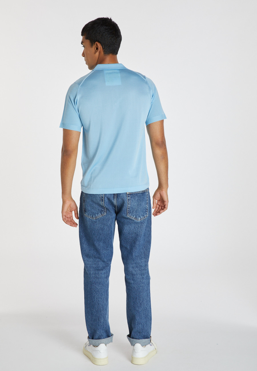 Fil Lumière patterned polo shirt - Anders