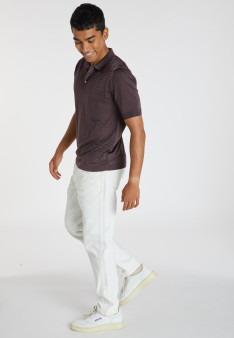 Polo Fil Lumière à motifs - Alec 1607