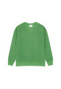 Loose sweater with V-neck slits in cashmere - Alienor