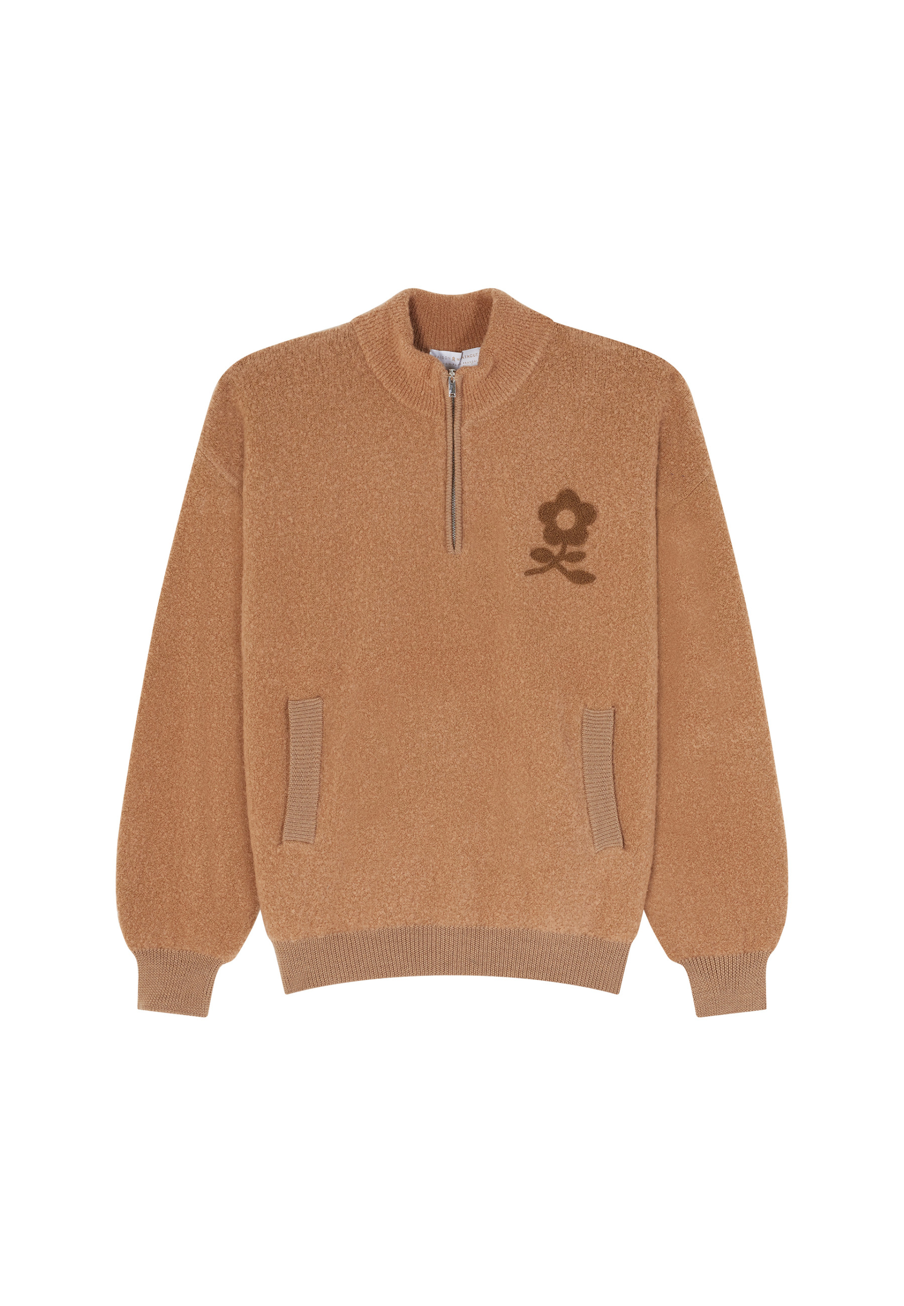 Pull en laine col zippé - Sullivan