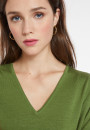 Pull ample à poches en laine mérinos - Albertine 8252