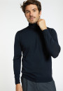 Pull col roulé en laine mérinos