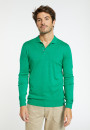 Pull col polo en laine mérinos - Lino