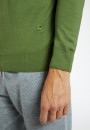 Pull col rond avec logo en laine mérinos - Eddie 8252