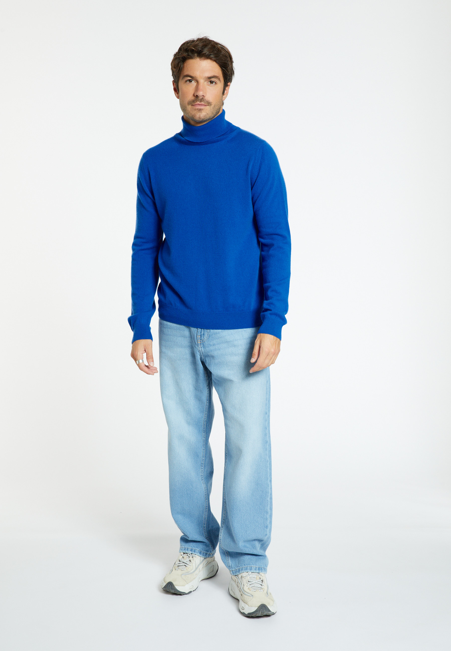 Pull col roulé en cachemire - Eduardo 8241