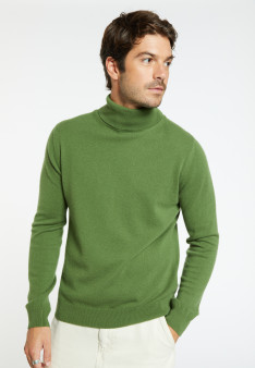 Pull col roulé en cachemire - Eduardo 8252