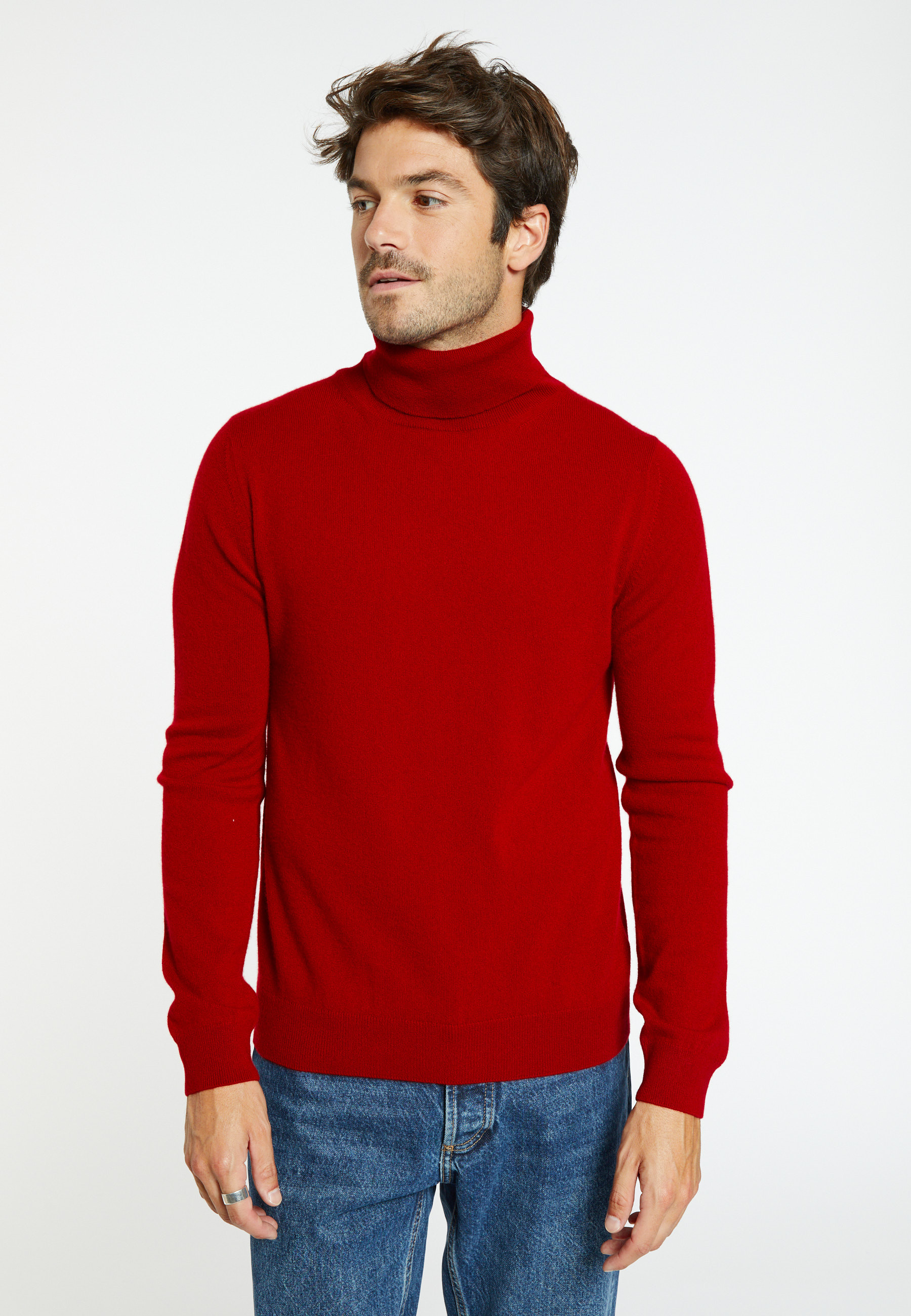 Pull col roulé en cachemire - Eduardo 8281