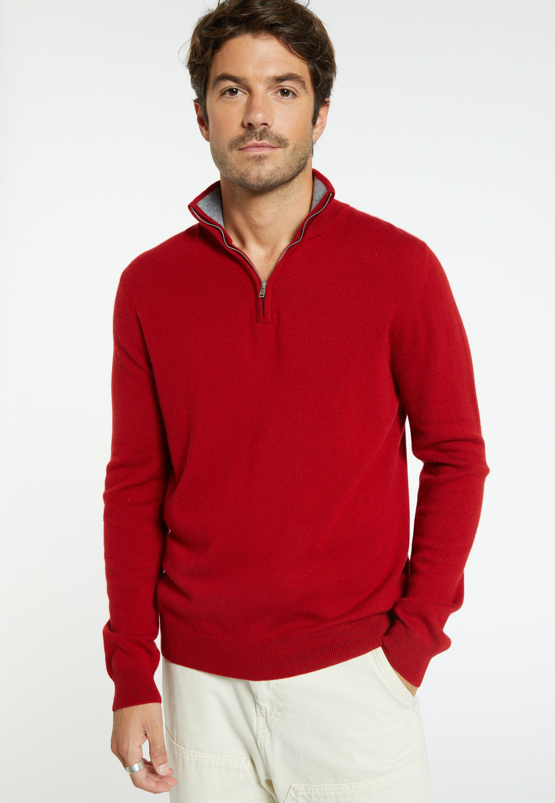 Pull col camionneur en cachemire - Emile