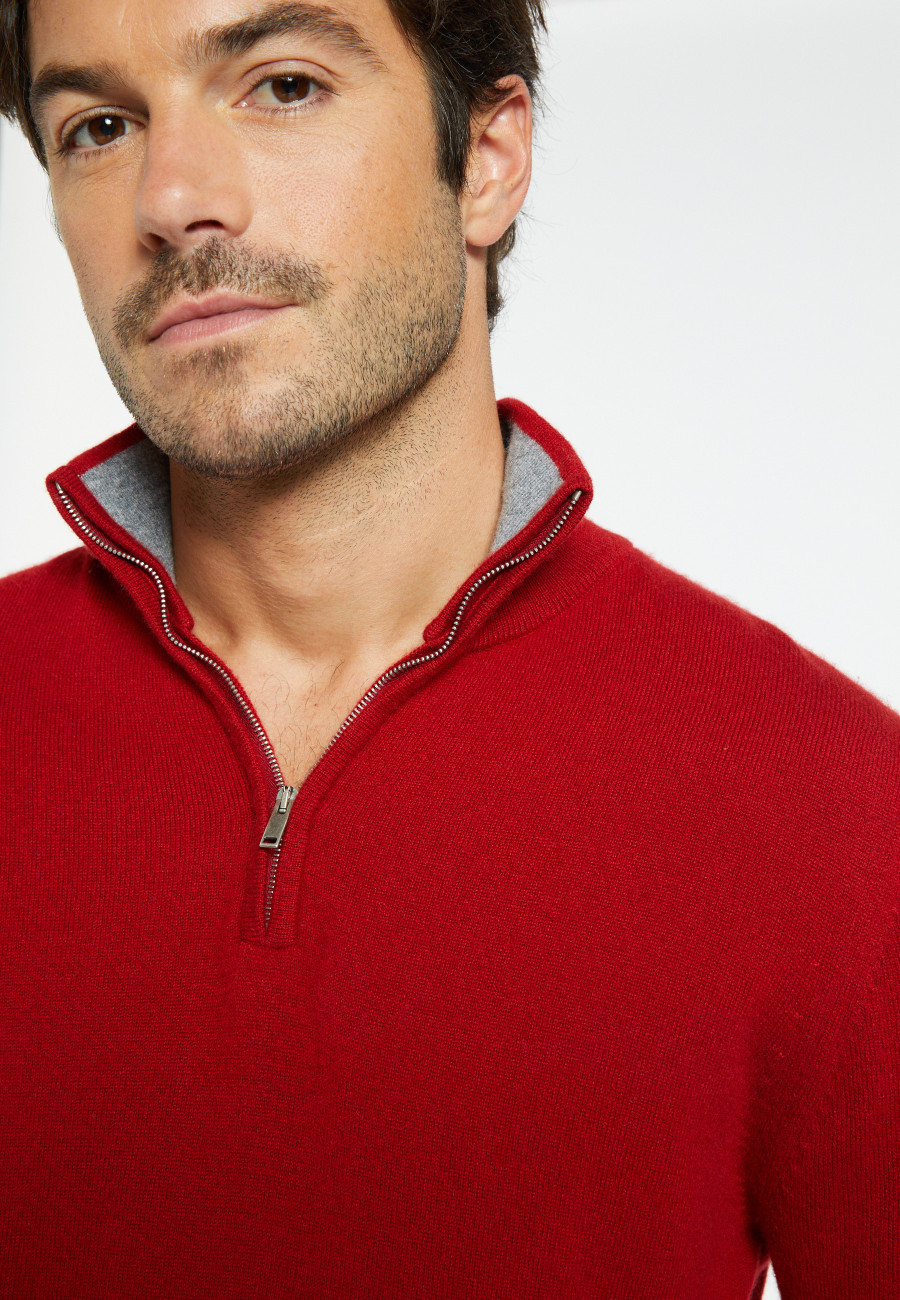 Cashmere trucker sweater - Emile