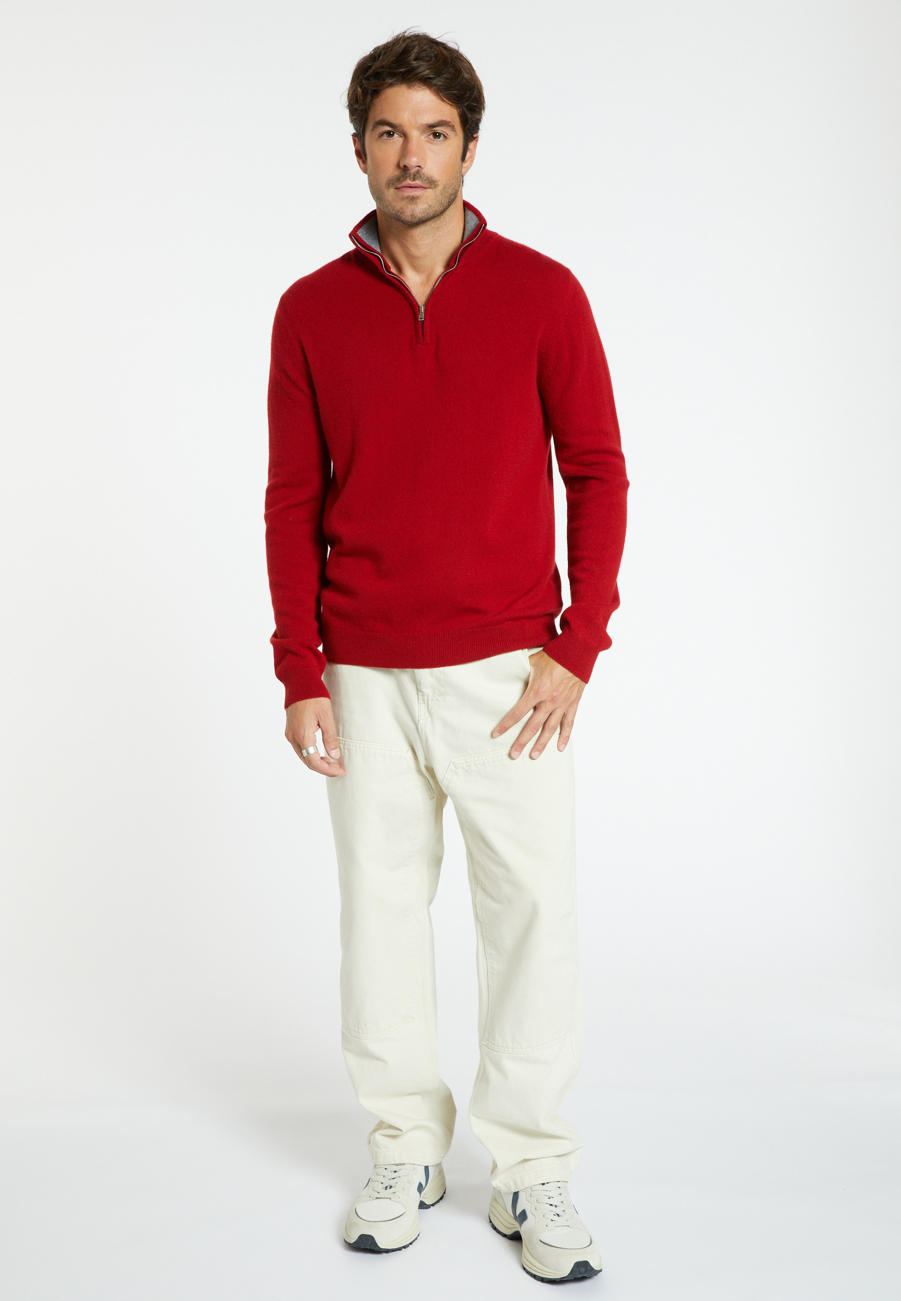 Pull col camionneur en cachemire - Emile