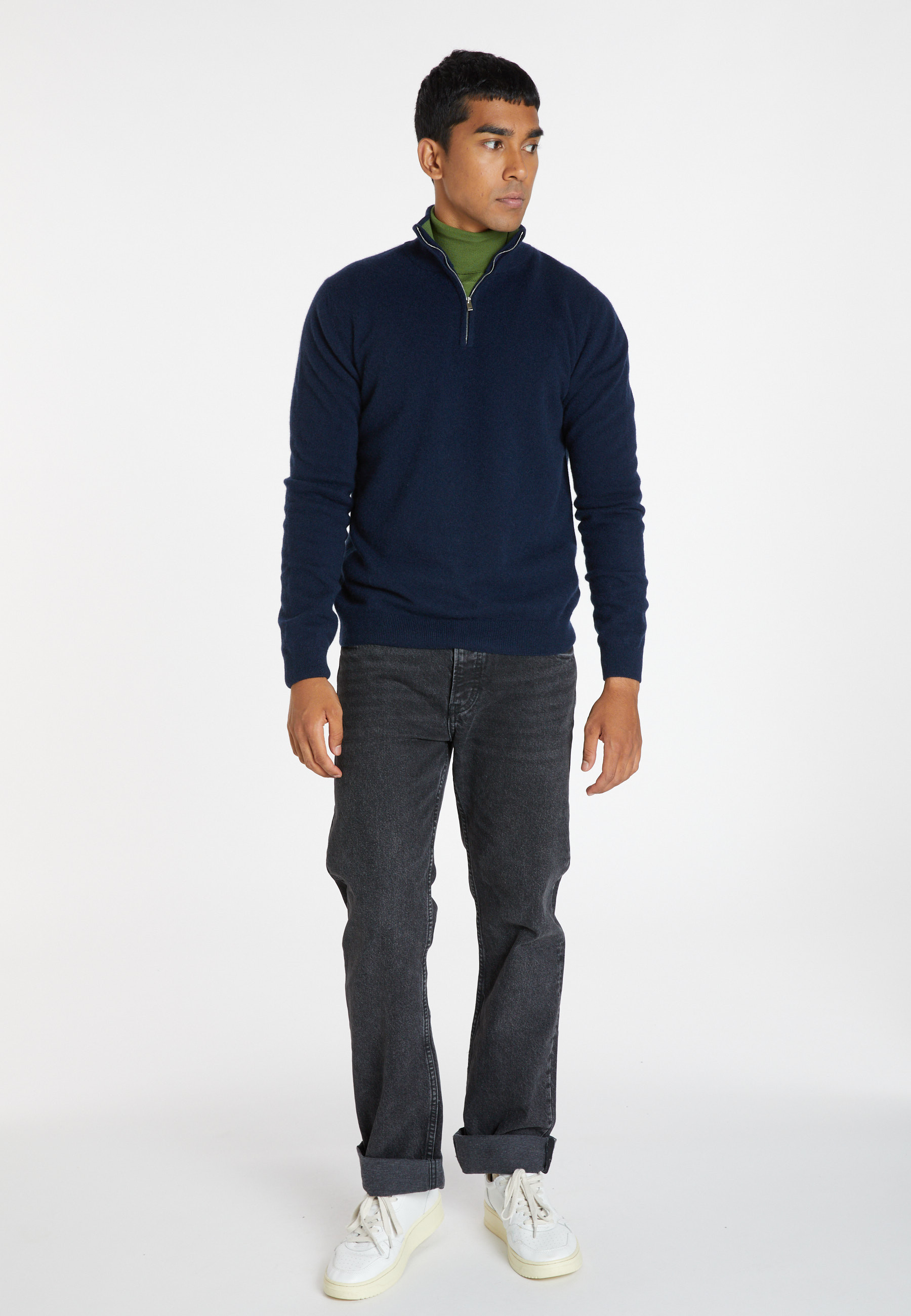 Pull col camionneur en cachemire - Emile