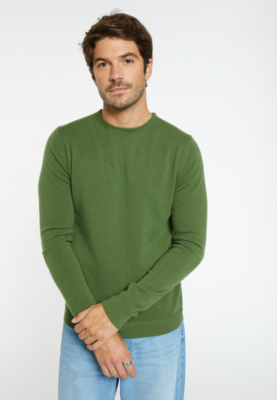 Pull cachemire col roulotté - Ernest