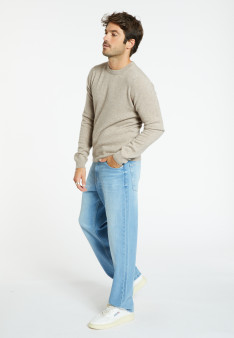 Pull col rond en cachemire - Evain 8221