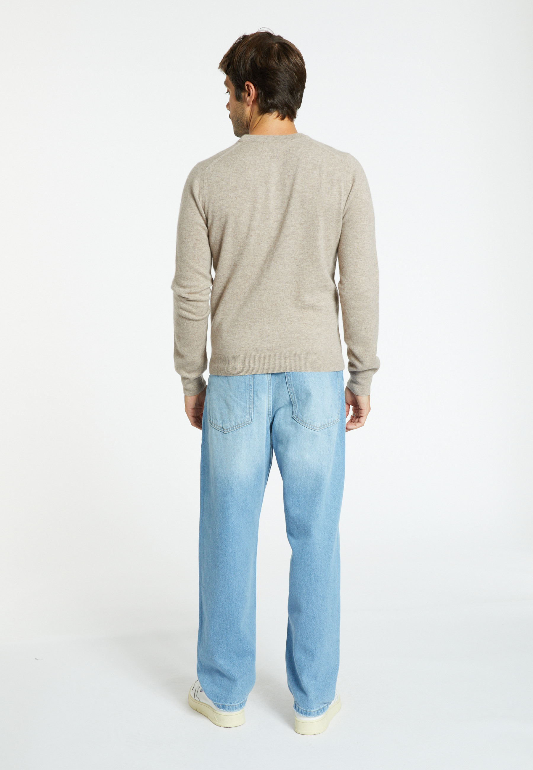 Pull col rond en cachemire - Evain 8221