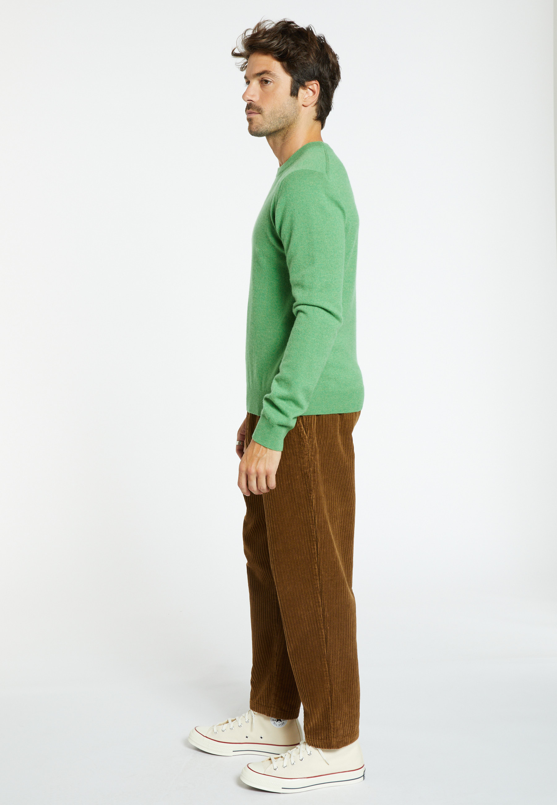 Cashmere round neck sweater - Evain
