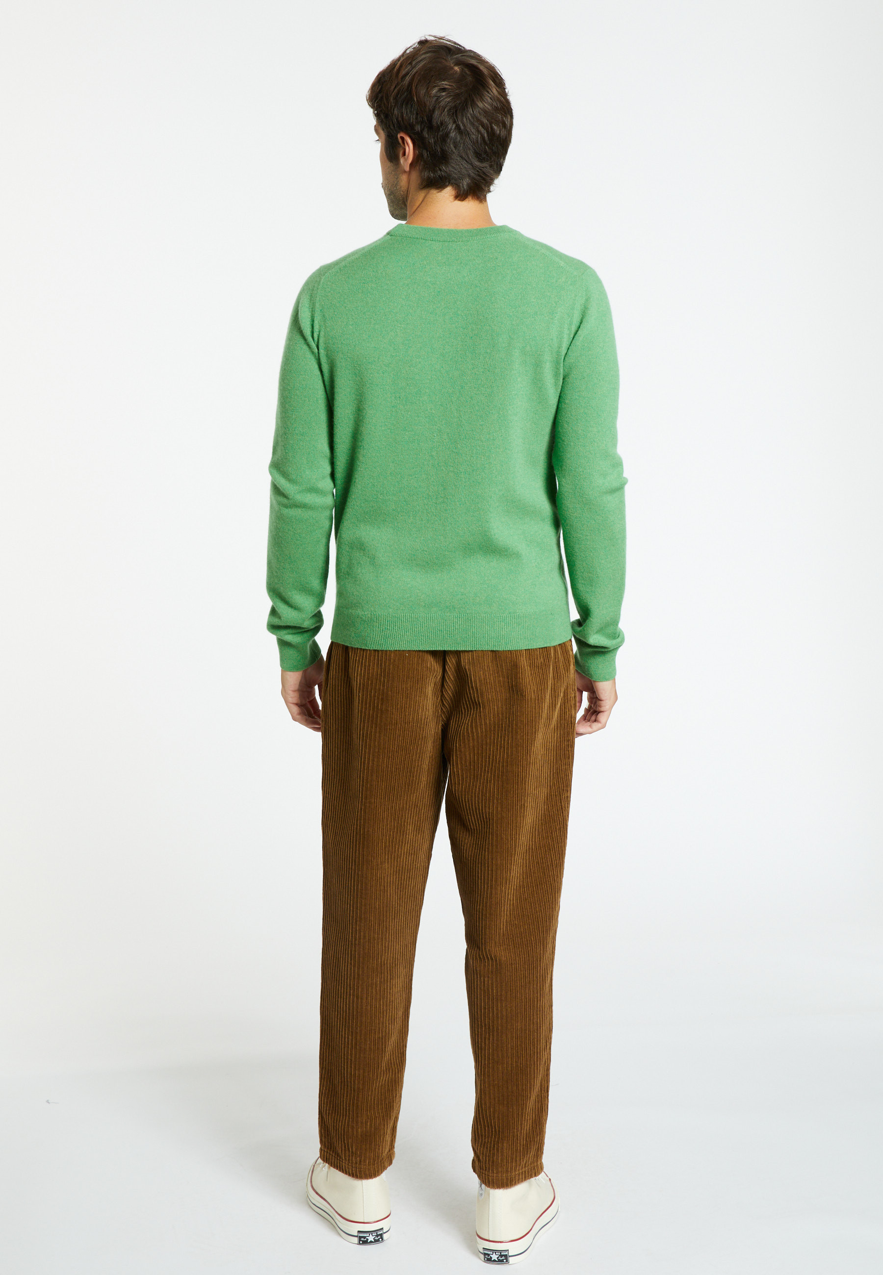Pull col rond en cachemire - Evain 8251