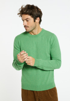 Cashmere round neck sweater - Evain