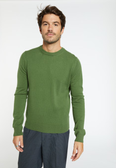 Pull col rond en cachemire - Evain 8252