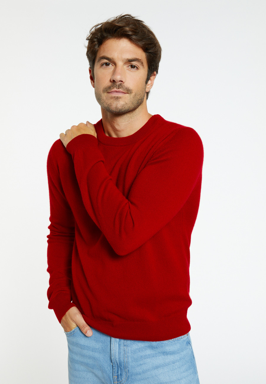 Suéter de cashmere com gola redonda - Evain