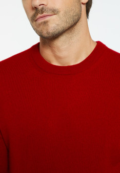 Pull col rond en cachemire - Evain 8281