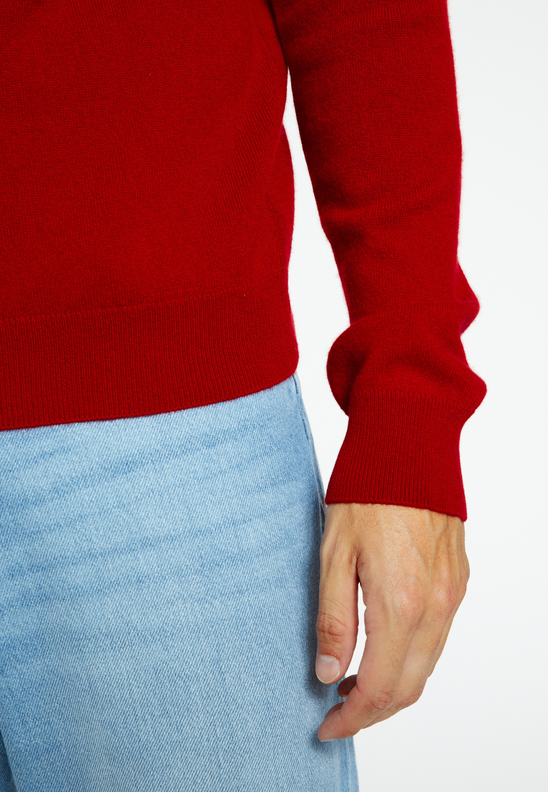 Cashmere round neck sweater - Evain