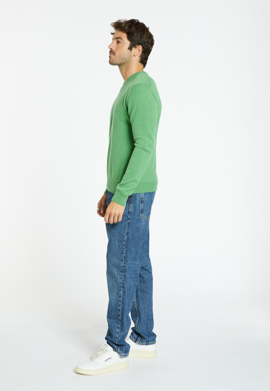 Pull col V en cachemire - Evann