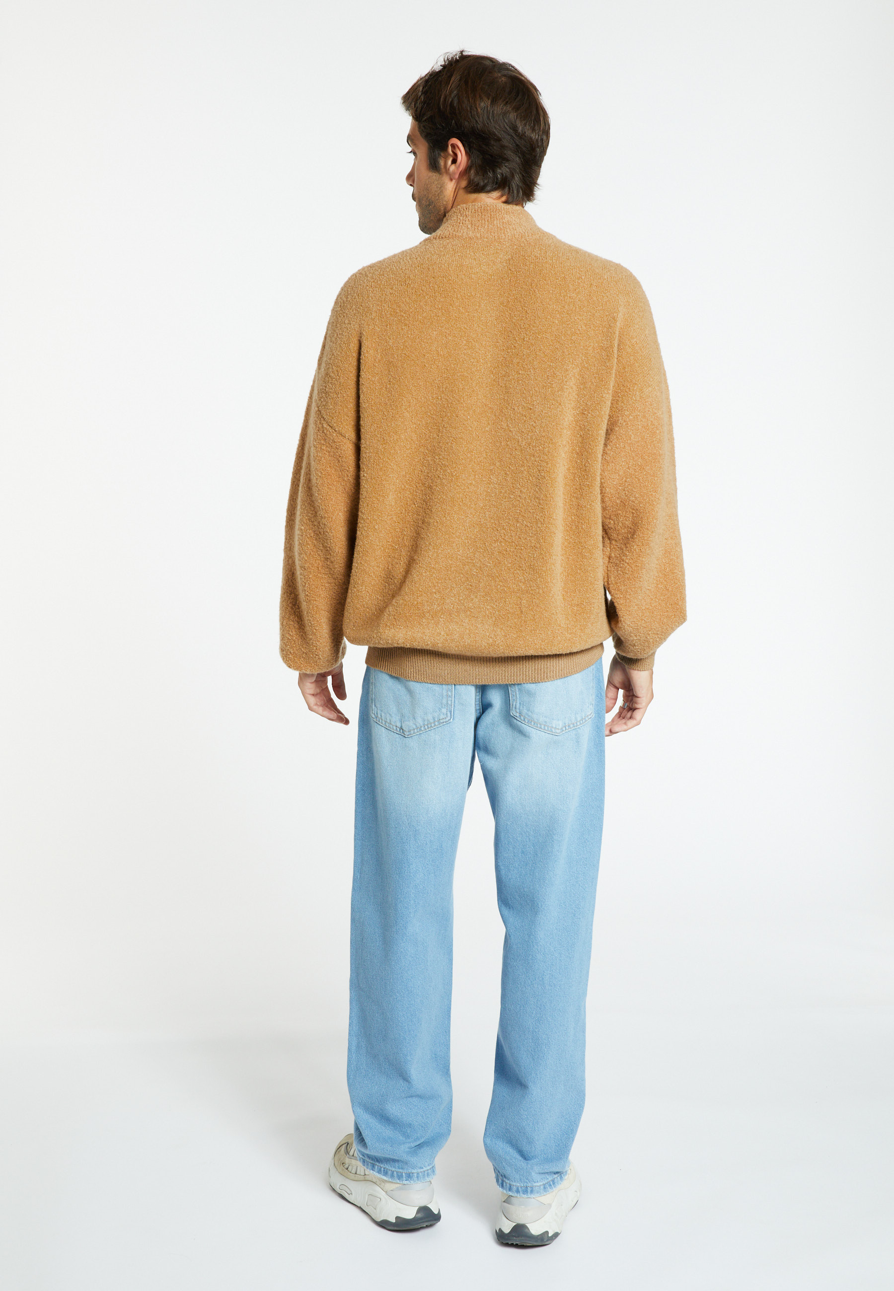 Pull laine col zippé - Sullivan 8351