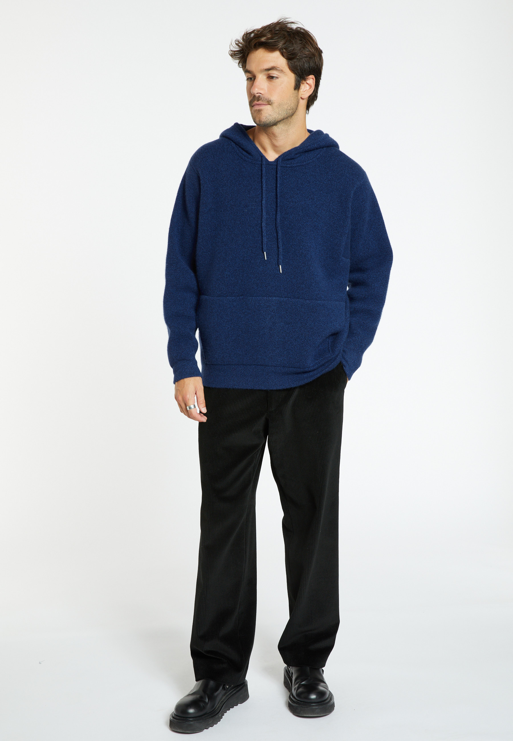 Hoodie en laine et cachemire - Fabio 8241