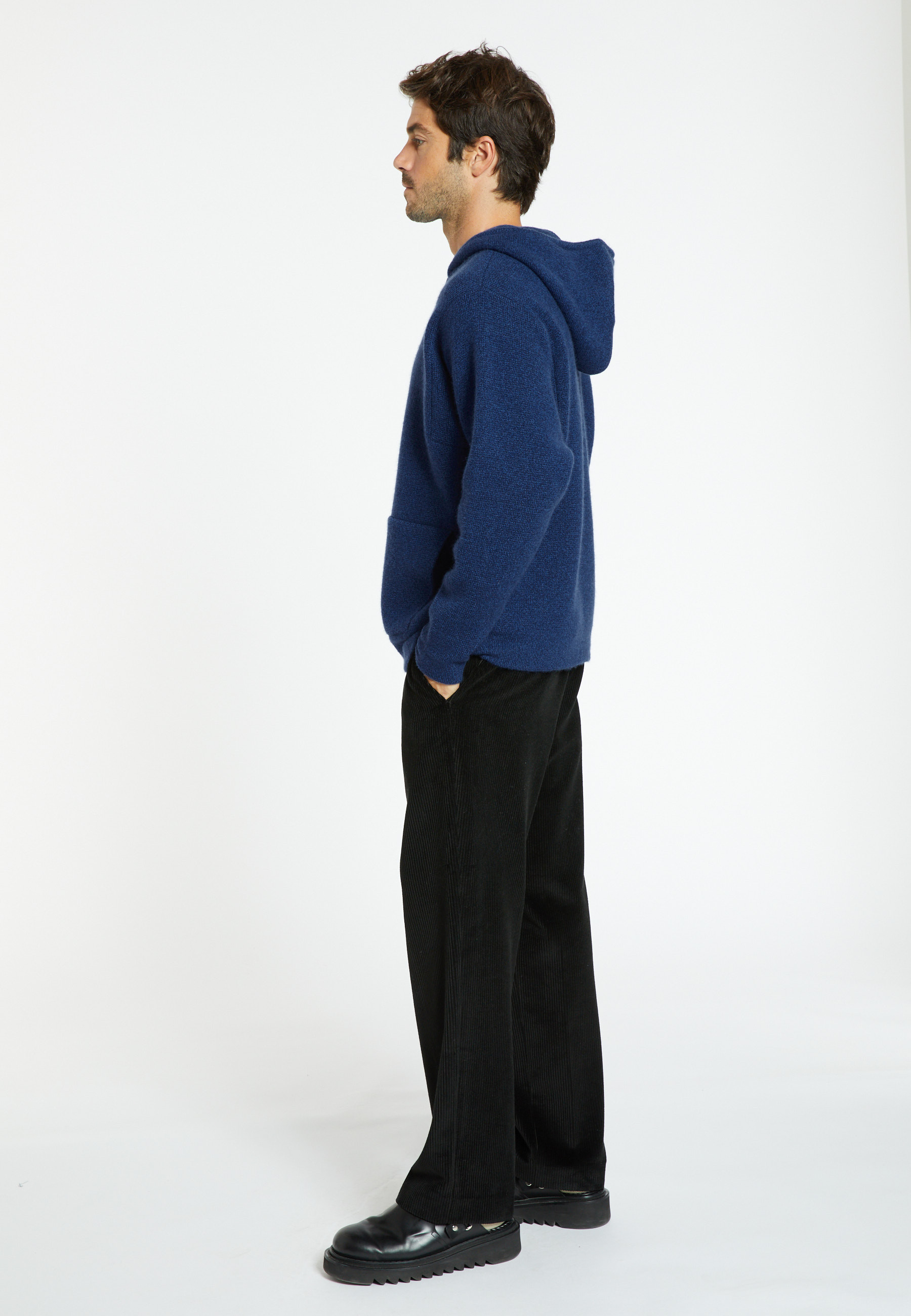 Short Sleeve Striped Shirt in Fil Lumiere - Fabio