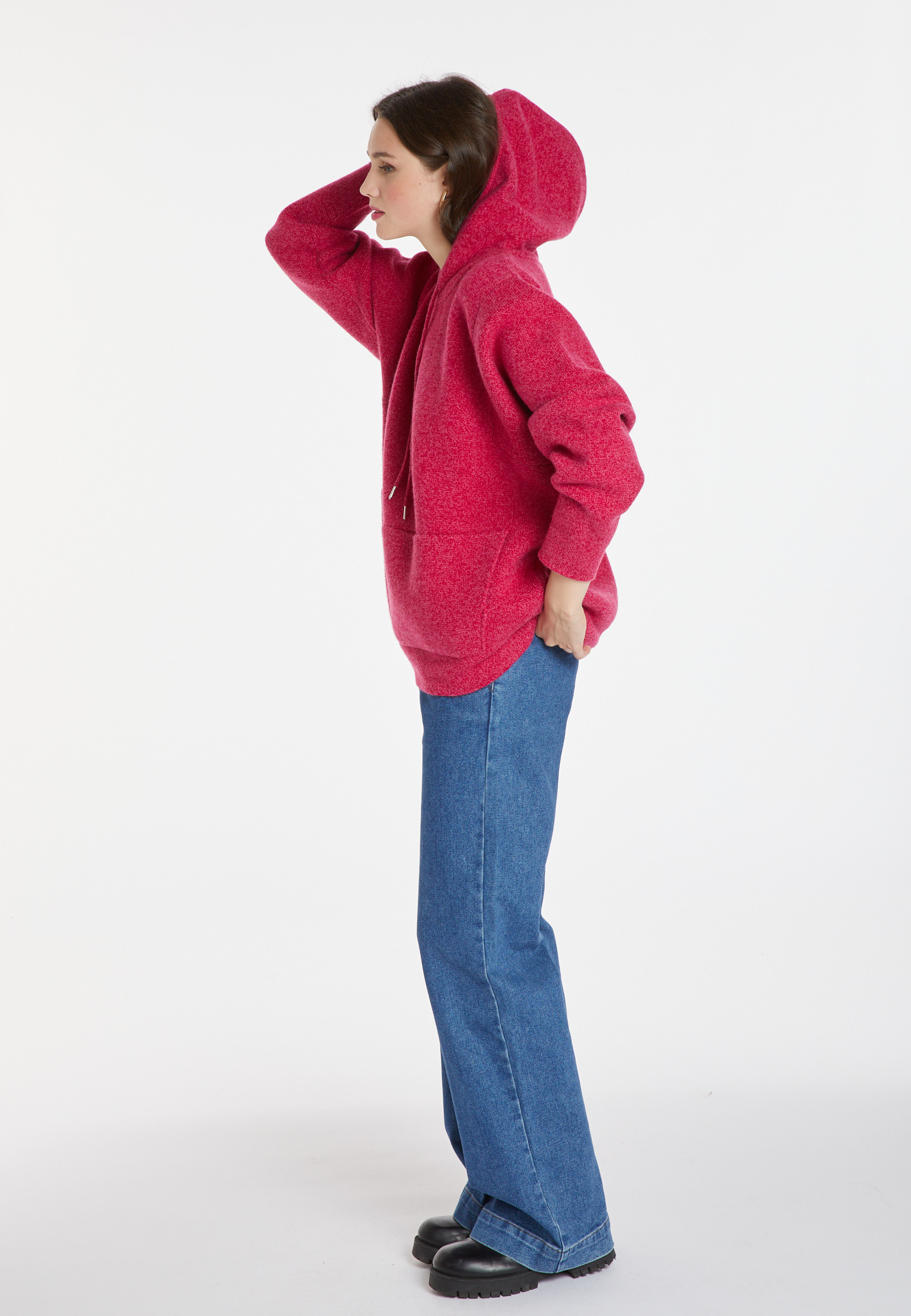 Hoodie en laine et cachemire - Fabio 8201