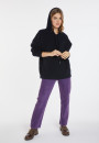 Short Sleeve Striped Shirt in Fil Lumiere - Fabio