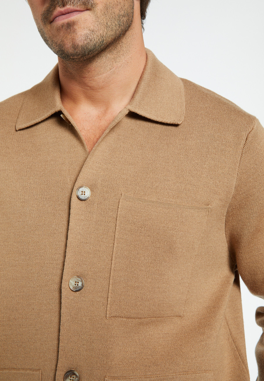 Veste en laine mérinos - Samuel