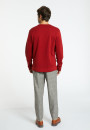 Pull laine mérinos avec logo - Santi 8281