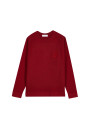 Pull en laine mérinos avec logo - Santi