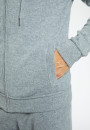 Gilet zippé à capuche en cachemire - Emilien