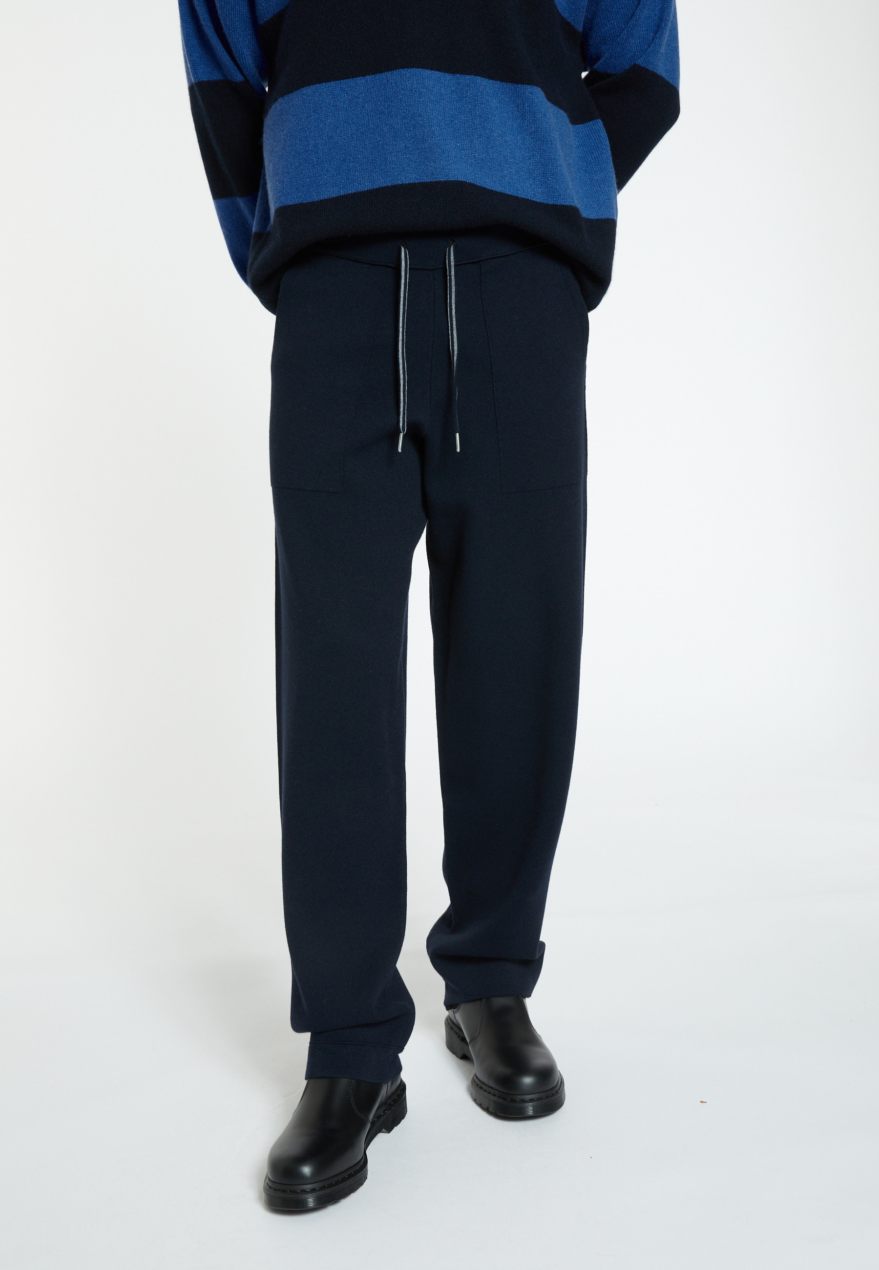Pantalon en laine mélangée - Silas 8340