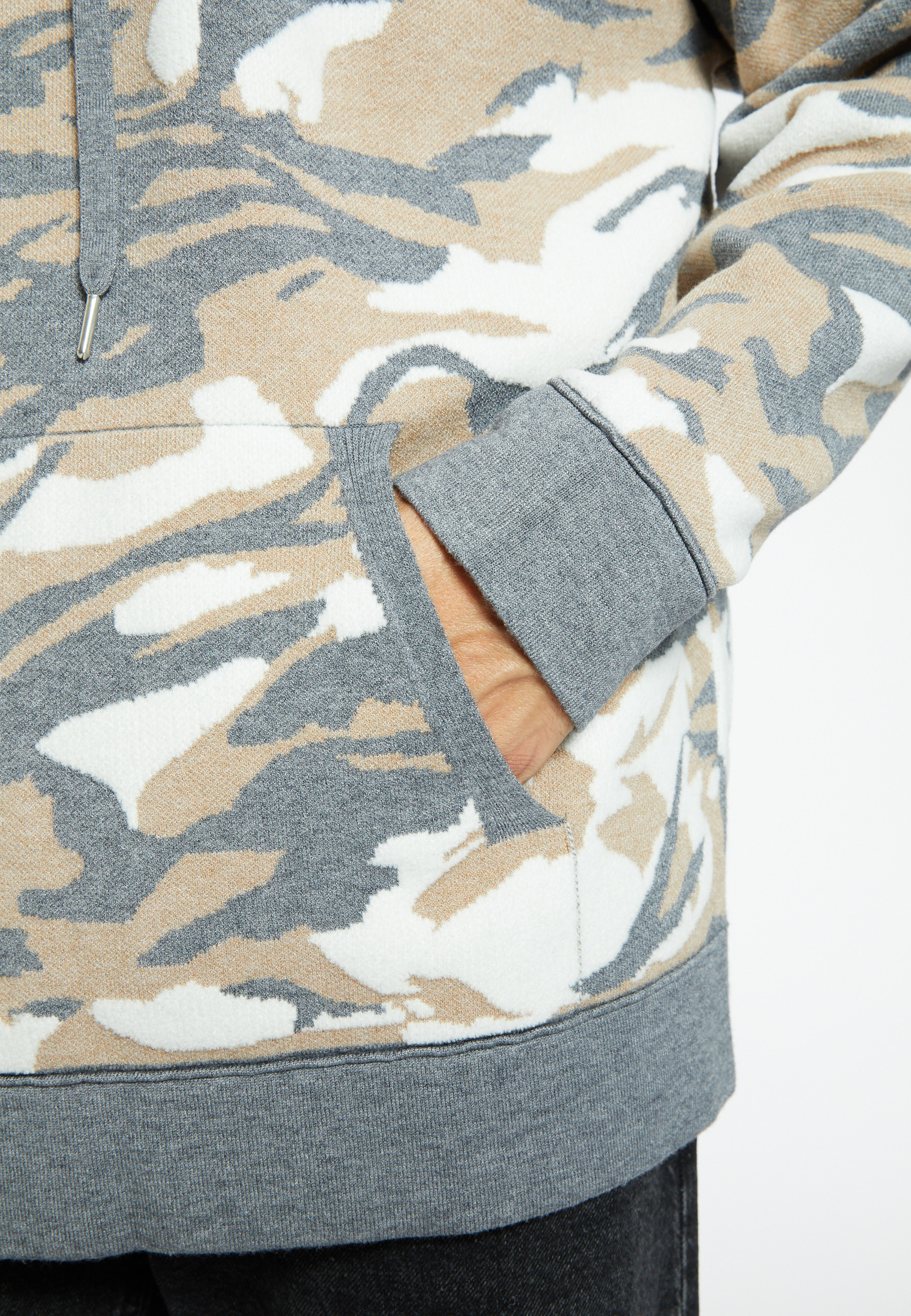 Hoodie graphique en laine mélangée - Steele