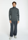 Pull col roulé en laine - Berry 7042 fregate - 48 Bleu roi