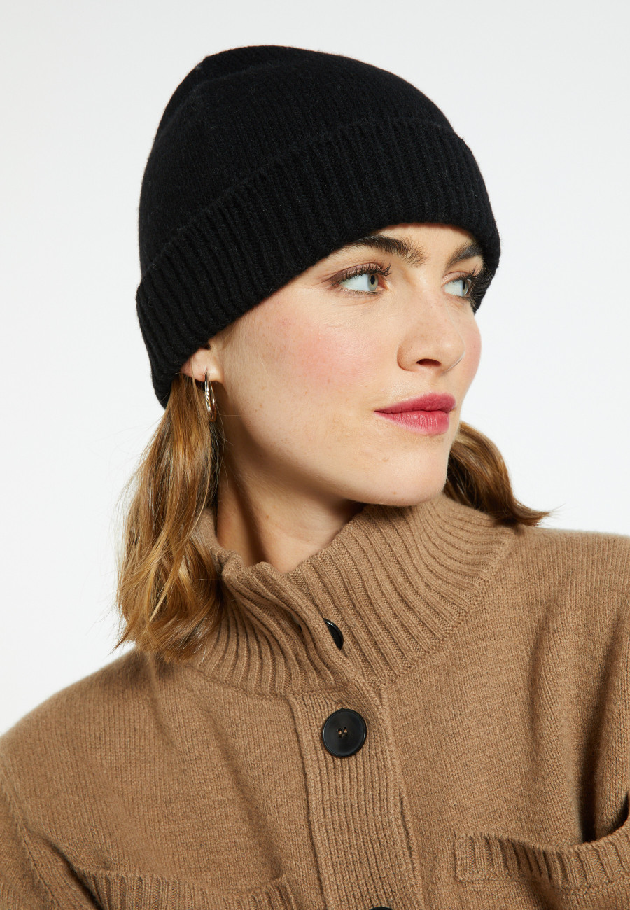 Unisex cashmere and wool hat - Gad