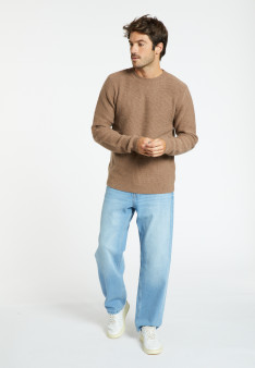 4-ply cashmere round neck sweater - Liverpool
