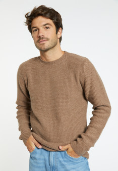 4-ply cashmere round neck sweater - Liverpool