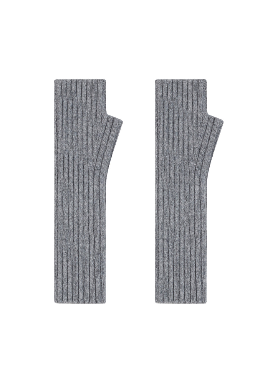 Unisex cashmere and wool mittens - Glenn