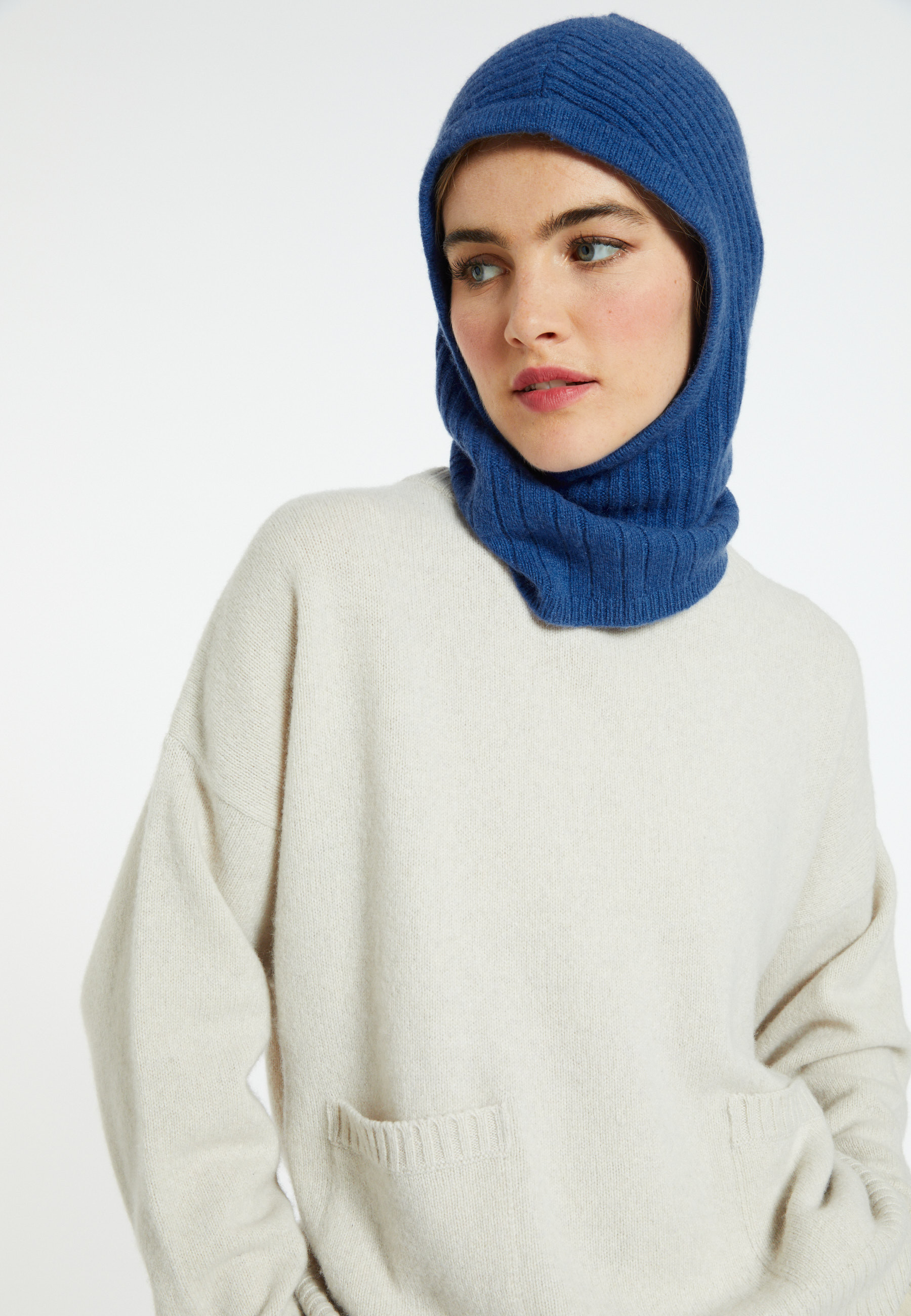 Cagoule unisexe cachemire et laine - Gala 8241