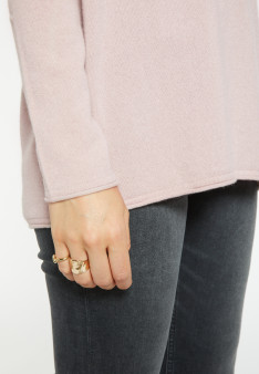 Pull col V en cachemire - Olga 6602
