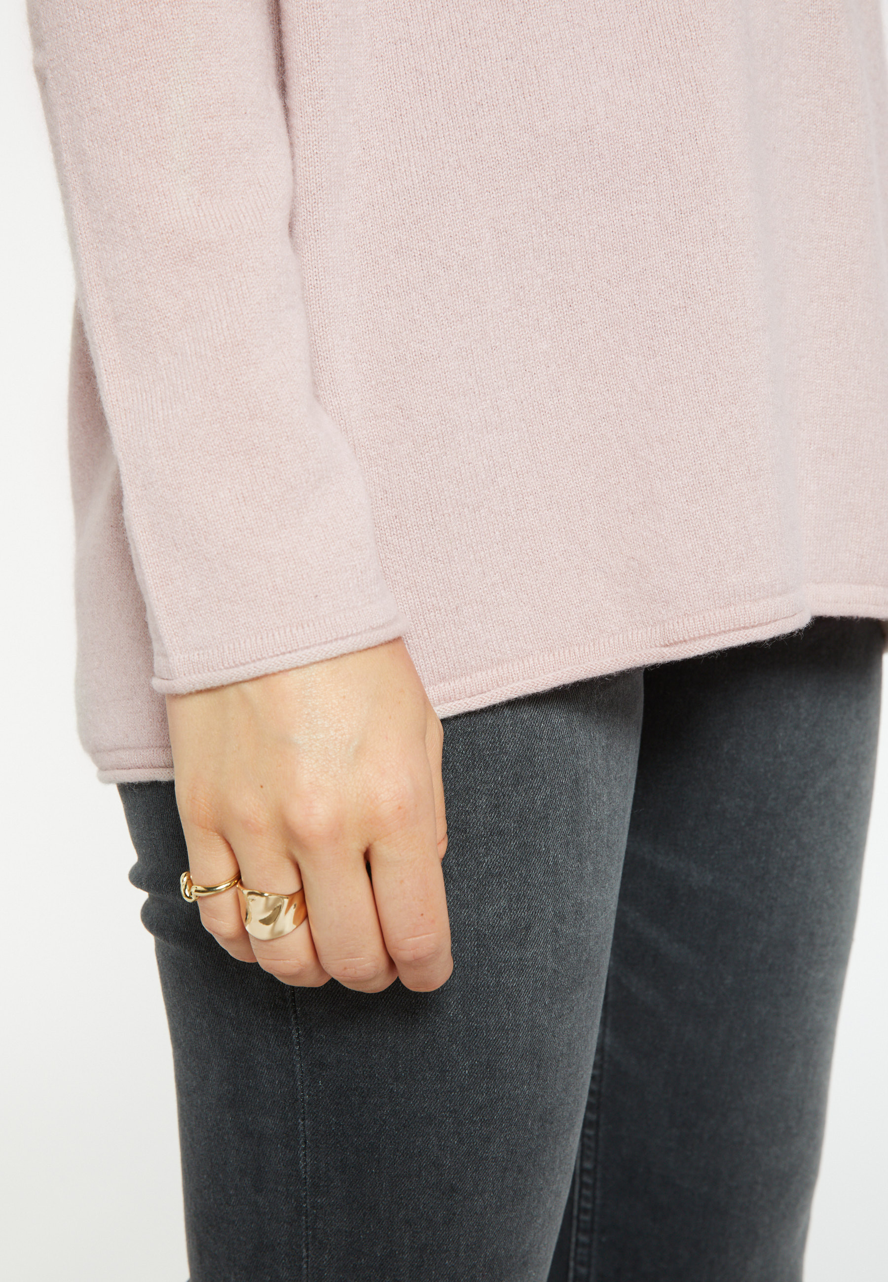 Pull col V en cachemire - Olga 6602