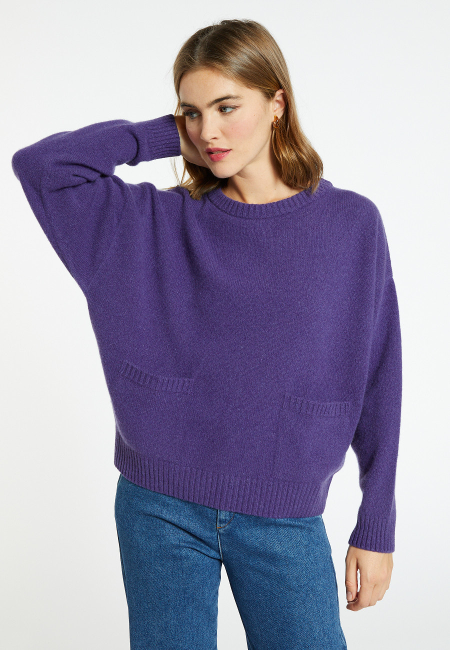 Pull ample cachemire et laine - Davina