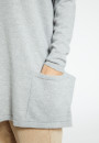 Oversize V-neck sweater buttoned back - Binta