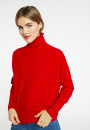 Pull chauve souris col roulé - Bob 6660 cannelle - 89 Moutarde