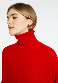 Pull chauve souris col roulé - Bob