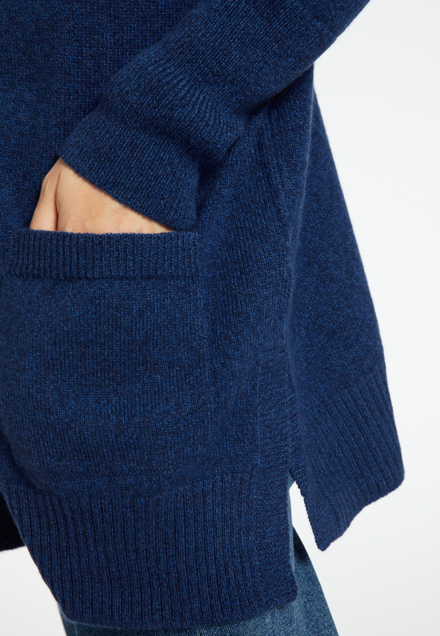 Cardigan longo de lã e cashmere - Cabery